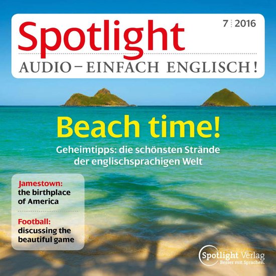 Englisch lernen Audio - Am Strand - cover