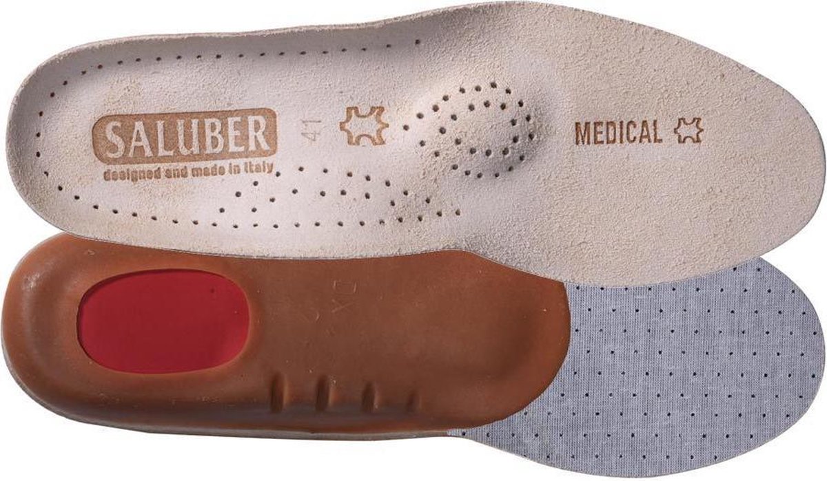 Saluber Medical Doorgezakte Voorvoet Steunzool - maat 40