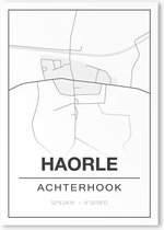Poster/plattegrond HAORLE - 30x40cm