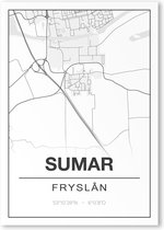 Poster/plattegrond SUMAR - A4