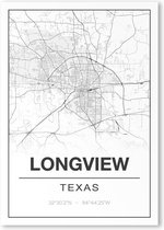 Poster/plattegrond LONGVIEW - A4