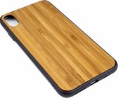 Houten Telefoonhoesje Iphone XS max - Bumper case - Bamboe