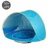 Let op type!! Baby Beach Tent Waterproof Pop Up Portable Shade Pool UV Protection Sun Shelter voor baby kinderen Outdoor Camping Zonnescherm (Blauw)