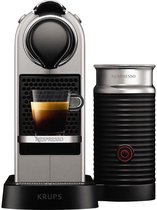 Krups Nespresso Citiz & Milk XN760B - Koffiecupmachine - Zilver