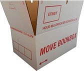 Verhuisdozen voor boeken pakket 10 stuks - 34 Liter