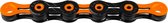 KMC DLC 12 speed Fietsketting - Zwart/Oranje