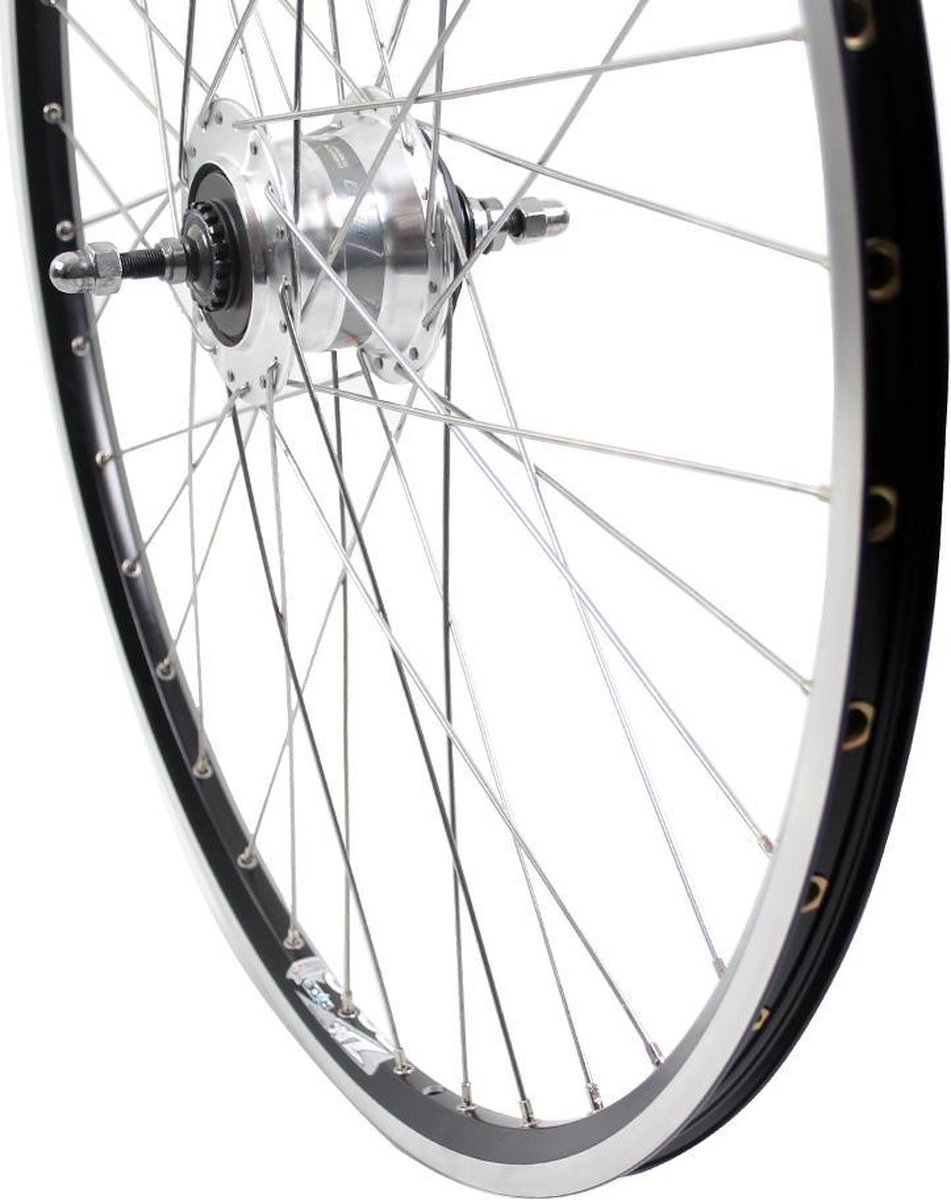 Roland achterwiel 28 Nexus 7 RB ZAC2000 zwart RVS spk