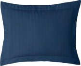 Taie d'Oreiller iSleep Satin Stripe - 60x70 cm - Bleu Foncé