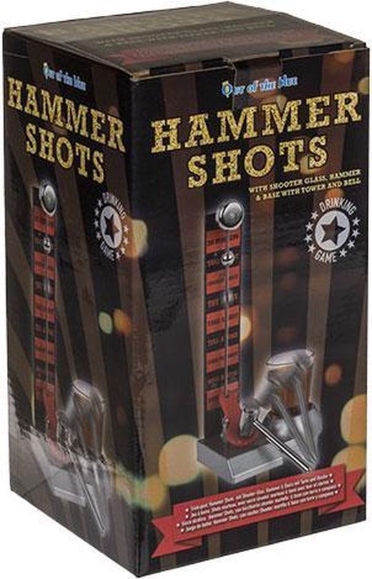 Thumbnail van een extra afbeelding van het spel Hammer Shots Drankspel