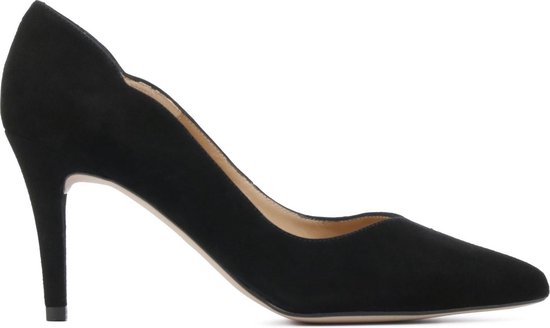 Unisa Dames Leren 30016745 / Schoenen Stiletto hak hoogte 7-9 - Tornos -  Zwart - | bol.com