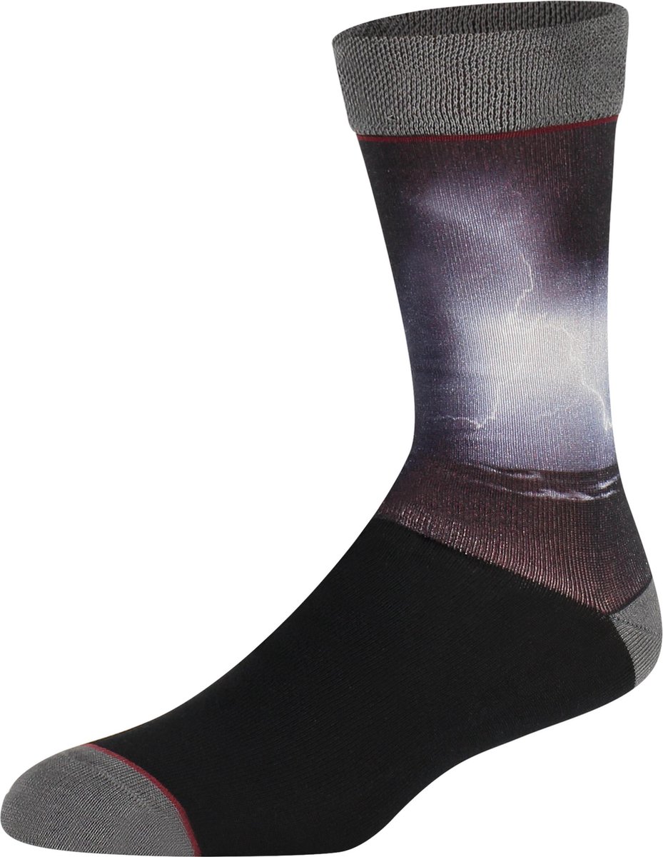 Sock My Lightning - Herensokken - Katoen - geprinte sok 43/47