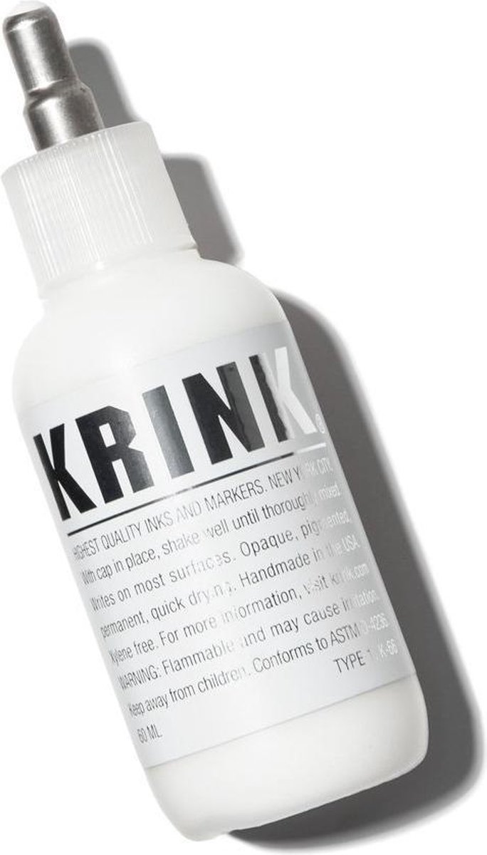 Krink K-66 Witte Steel Tip Squeezer Marker