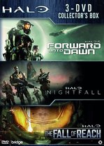 Halo box (Halo 4: Forward Unto Dawn, Halo: Nightfall, Halo: The Fall of Reach)