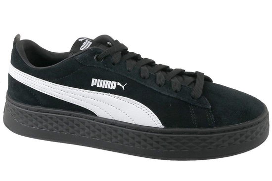 puma smash platform white