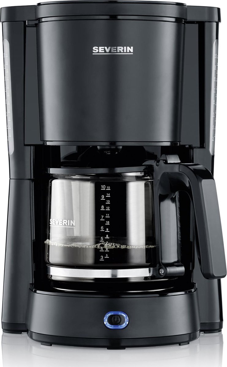 Severin KA 9554 Filter-koffiezetapparaat Zwart