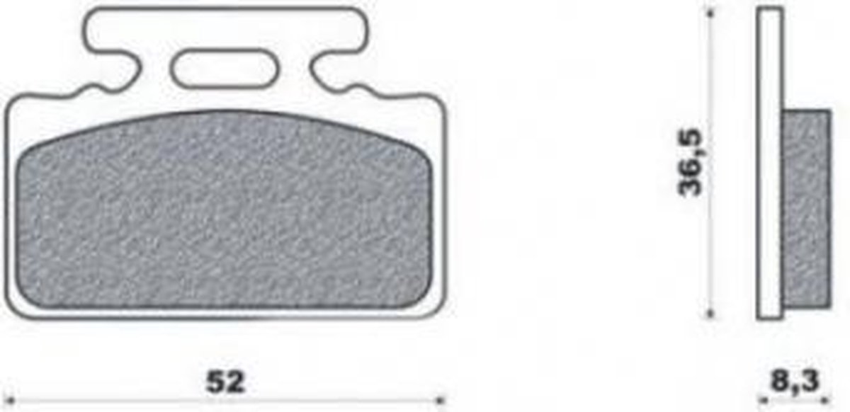 DMP Remblokken Sym Mio Voor FD0139