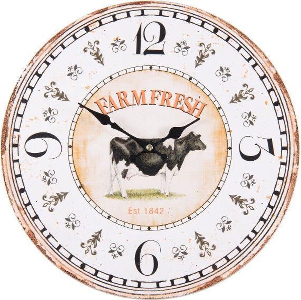 Wandklok FARM RETRO VINTAGE DESIGN