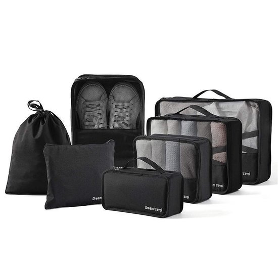 YUSWBCO Koffer Organizer Set 8-teilig Packing Cubes Set für Koffer