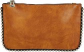 Clutch Flora & Co camel