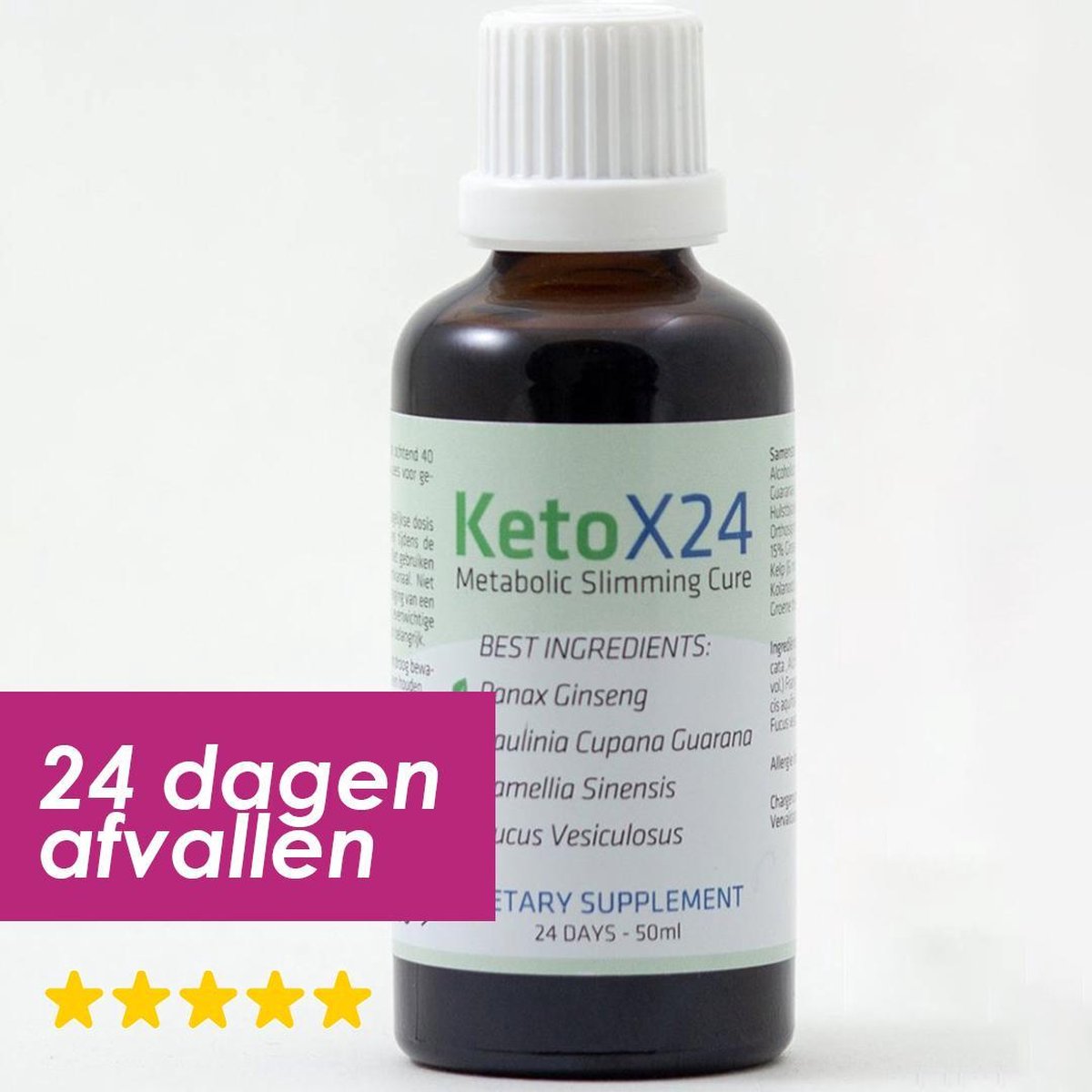 KetoX24 Afslanksupplement - 24 Dagen