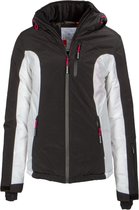 Maupiti Ski-jas Kosima Dames Polyester Zwart/wit Maat M