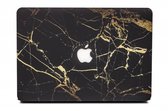 Lunso Geschikt voor MacBook Pro 13 inch (2012-2015) cover hoes - case - Marble Nova