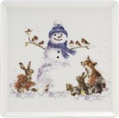 Schaal Snowman - Royal Worcester Wrendale Collection