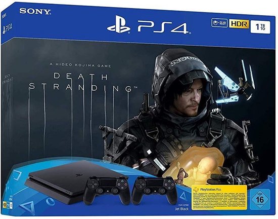 Sony PlayStation 4 Slim console 1TB 2x Dualshock 4 Controllers