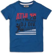 DJ Dutchjeans Jongens T-shirt - Blue - Maat 110