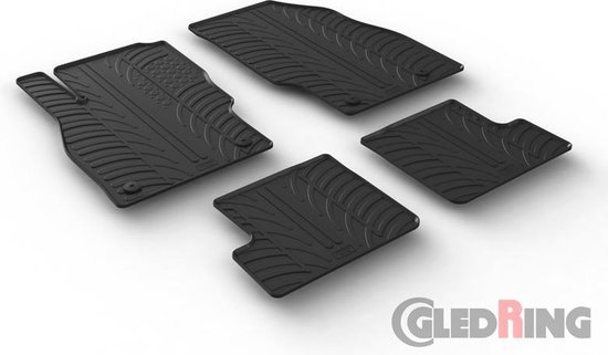 SMK Standaard velours automatten voor Opel Astra H 2004-2014