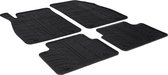 Gledring Rubbermatten passend voor Opel Insignia 2013-2017 (T profiel 4-delig + montageclips)