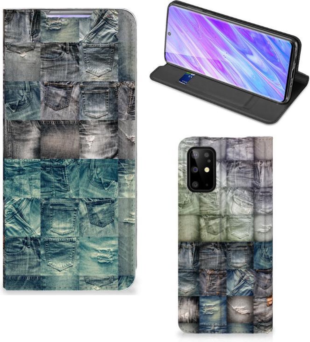 Hippe Standcase Samsung Galaxy S20 Plus Spijkerbroeken