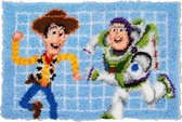 Knooptapijt kit Disney Toy Story - Vervaco - PN-0014962