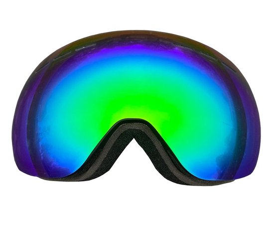 5one® Alpine 1 Blue/Green Oil goggle/skibril - anti-condens en UV beschermend