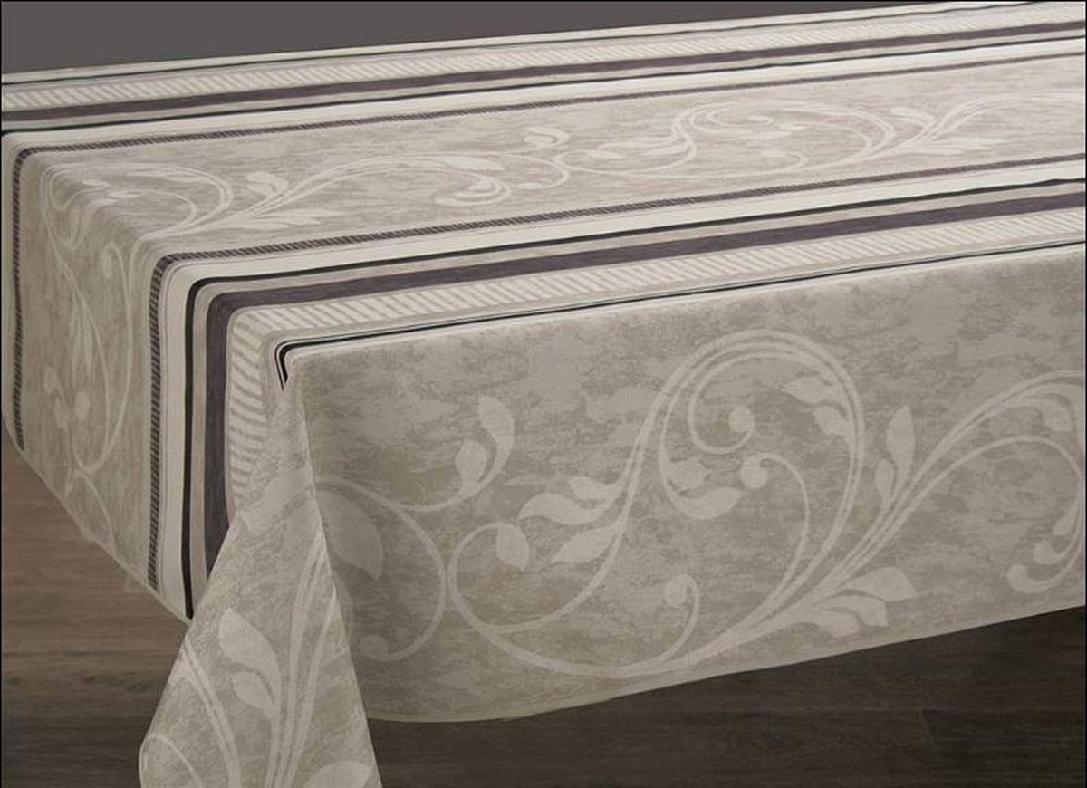 Tafelkleed anti-vlek Volute 240 x 150cm Tafellaken - Decoratieve Tafel Accessoires - Woonkamer Decoratie - Bonne et Plus®