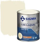 Sigma Lak Interieur Hout Zijdeglans - RAL 1013 - 750 ml