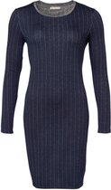 Geisha Jurk Pinstripe navy M