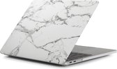 By Qubix MacBook Air 13 inch - Touch id versie - Marble - grijs (2018, 2019 & 2020)