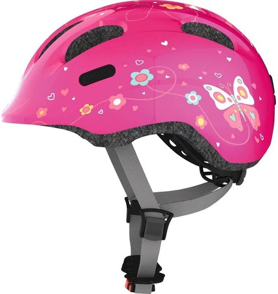 Helm ABUS Smiley 2.0 pink butterfly M (50-55cm) 72567 - ABUS