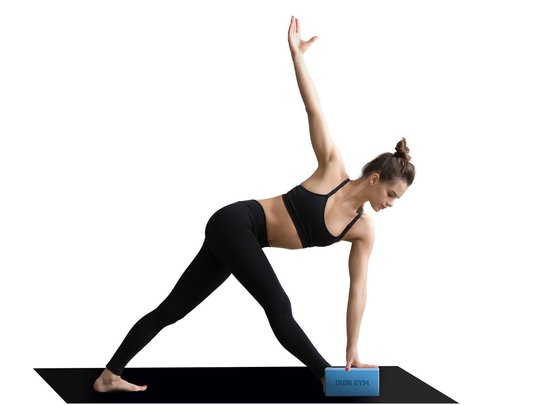 Iron Gym Yoga Blok - hulpmiddel voor yogaoefeningen — afbeelding 2