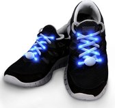 Blauwe LED Schoenveters