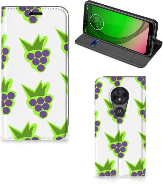Motorola Moto G7 Play Flip Style Cover Grapes