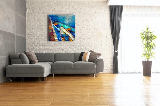 Peinture - Ancré, impression sur toile