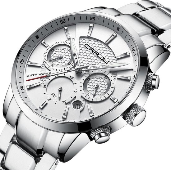 magneet wonder zeemijl bol.com | CRRJU® Horloges voor Mannen Herenhorloge Jongens Heren Watch  Horloge – Stalen Band –...