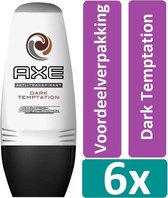 Axe Deodorant Roller Dark Temptation 6 stuks Voordeelverpakking