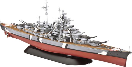 Betuttelen Staan voor arm Revell Boot Battleship Bismarck - Bouwpakket - 1:700 | bol.com