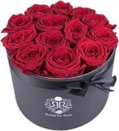 Anniversary Large Flowerbox - fresh roses