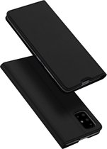 Hoesje geschikt voor Samsung Galaxy A71 - dux ducis skin pro book case - zwart