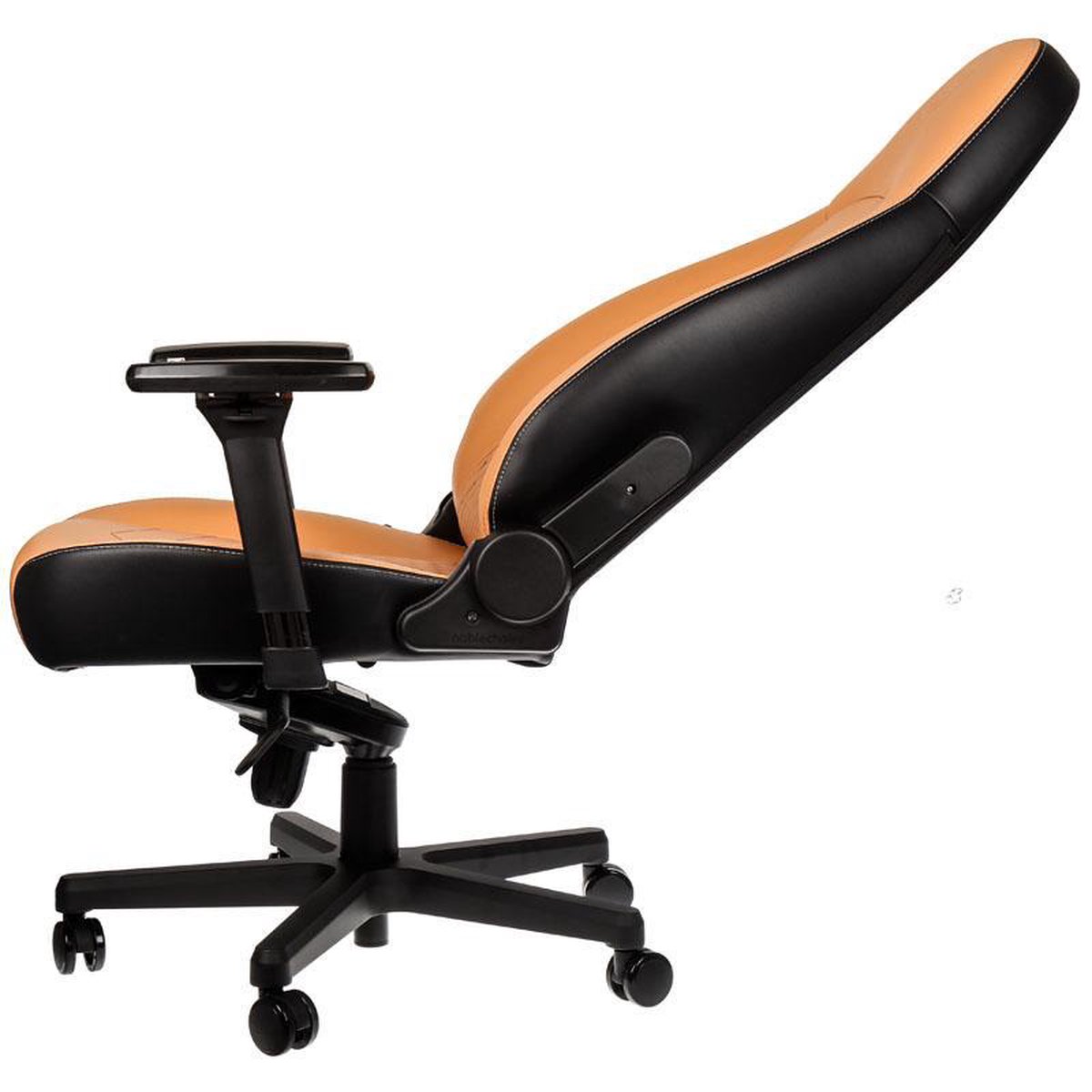 Noblechairs ICON Series leren gamestoel Cognac/Zwart (Echt Leder) – foto 8