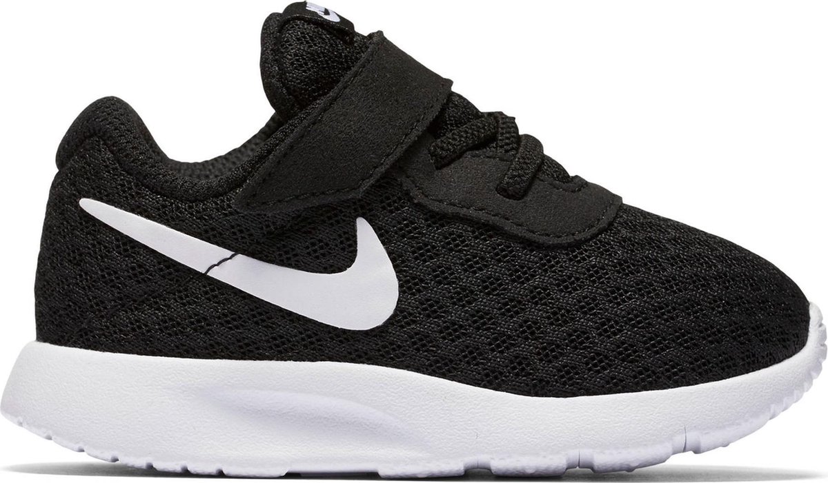 Nike Tanjun (TD) Jongens Sneakers - Black/White-White - Maat 22 | bol.com